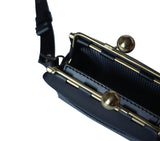 MINI KISSLOCK BAG - NAPPA DORI