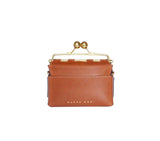 MINI KISSLOCK BAG - NAPPA DORI