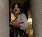 MINI KISSLOCK BAG - NAPPA DORI