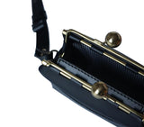 MINI KISSLOCK BAG - NAPPA DORI