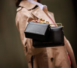 MINI KISSLOCK BAG - NAPPA DORI