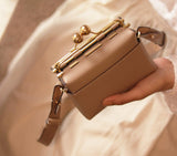 MINI KISSLOCK BAG - NAPPA DORI