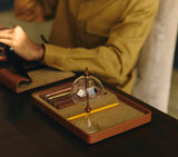 NEST LEATHER-ORGANISER