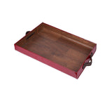 colorful serving trays