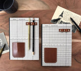 handmade leather journal