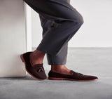 mens leather loafers