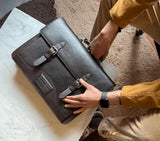 buy mens leather laptop bag