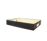 leather tray