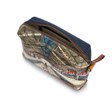 canvas toiletries bag