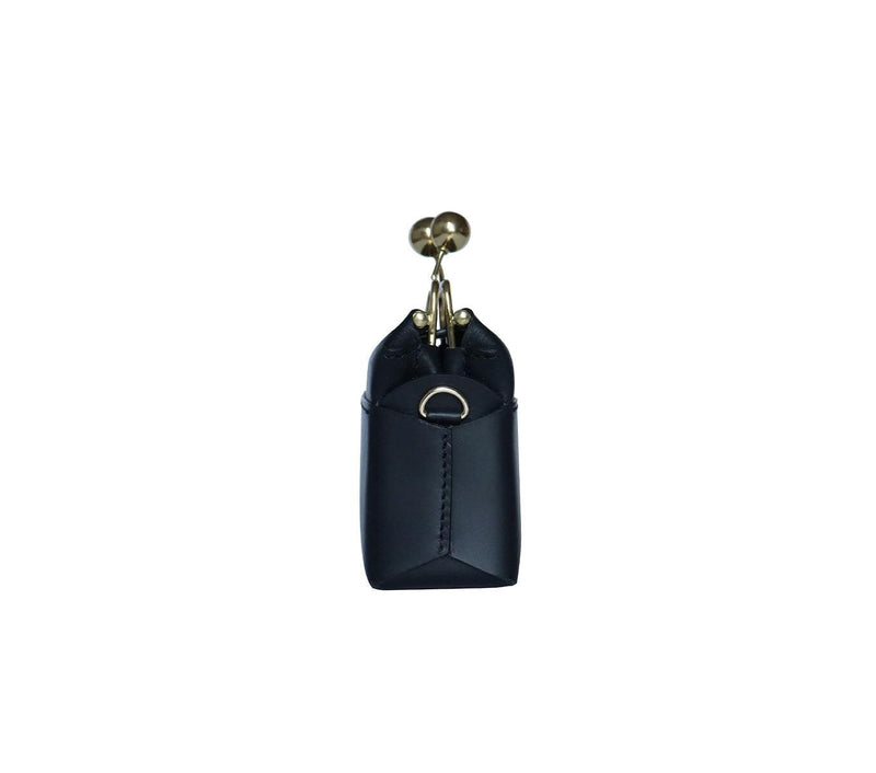 MINI KISSLOCK BAG - NAPPA DORI