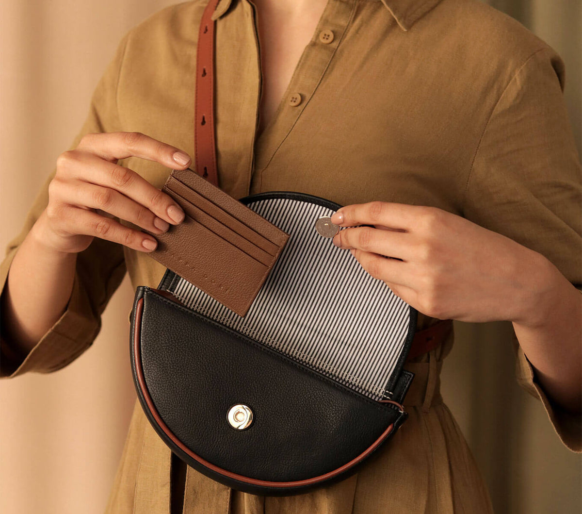 Buy Leather Handbags for Women | Sling Bags | Belt Bags – NAPPA DORI