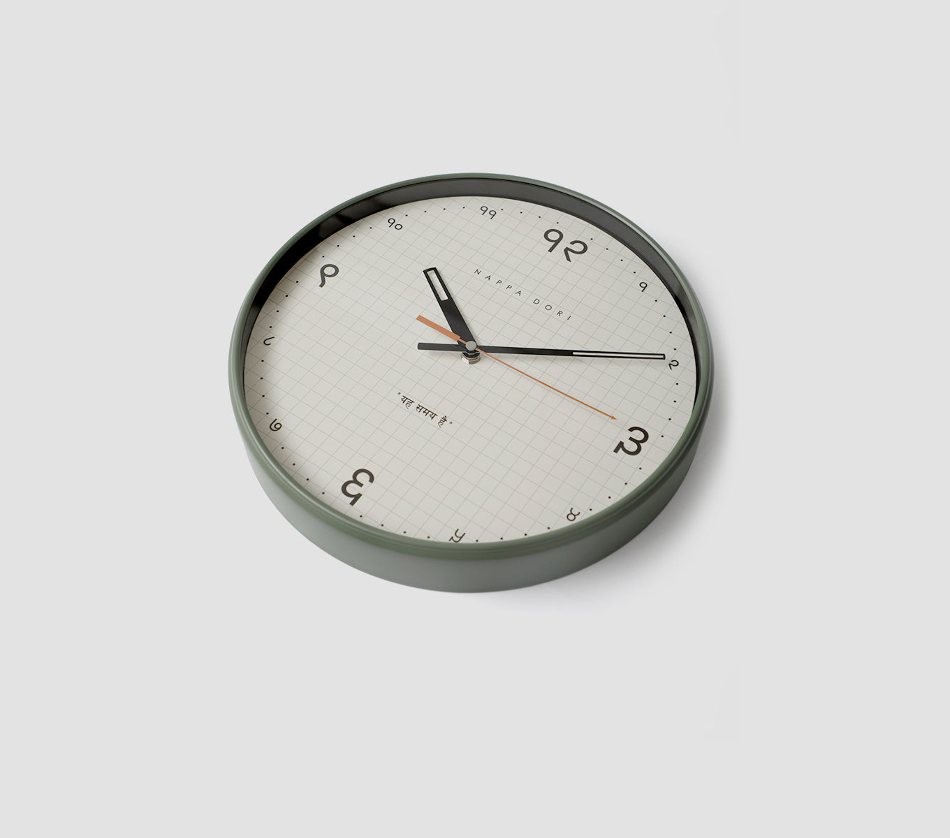 Samay Dial Wall Clock | Handcrafted Indian Art Timepiece – NAPPA DORI