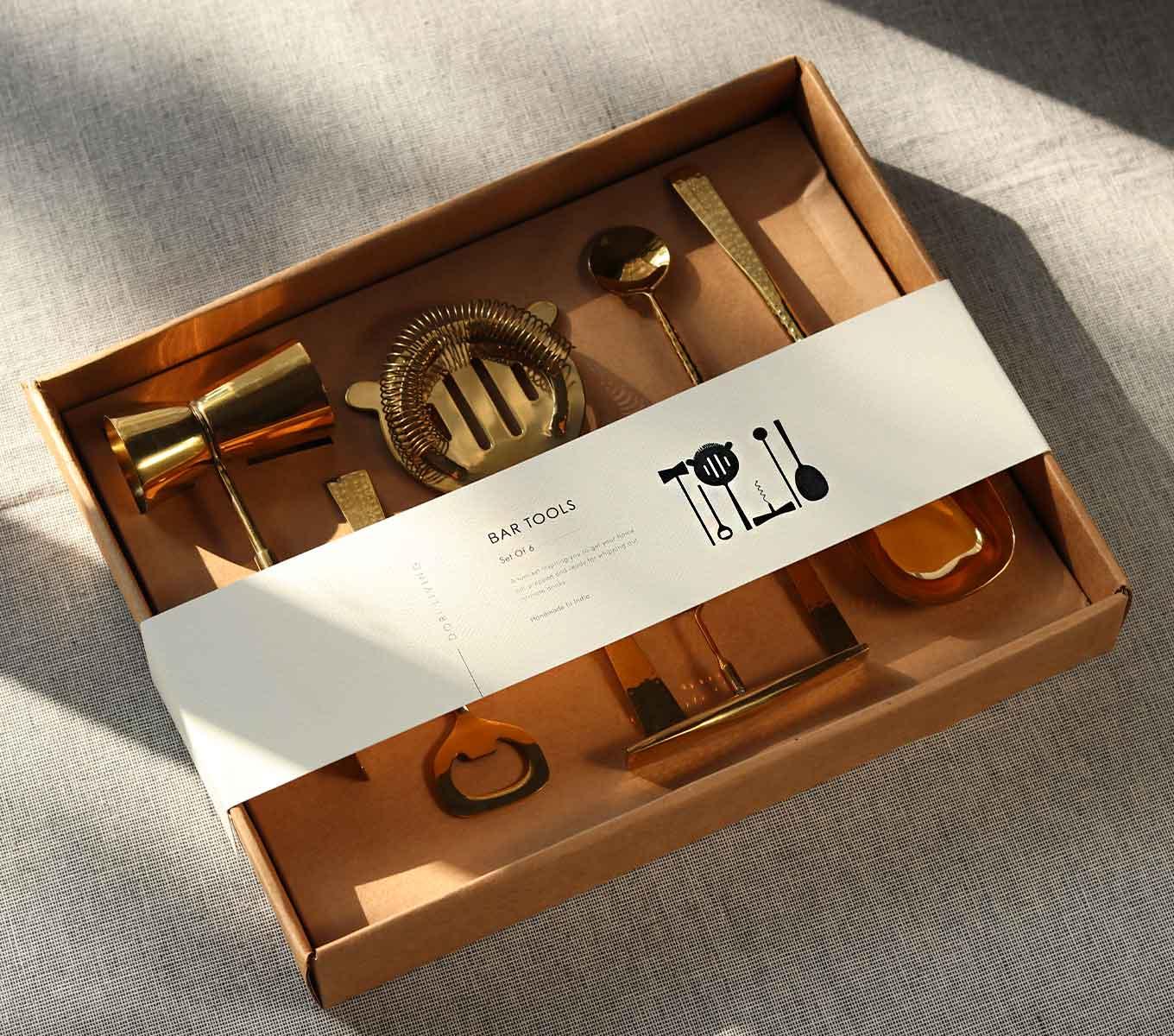 Buy Bar Tools Set of 6 Online in UK | Home Accents – NAPPA DORI