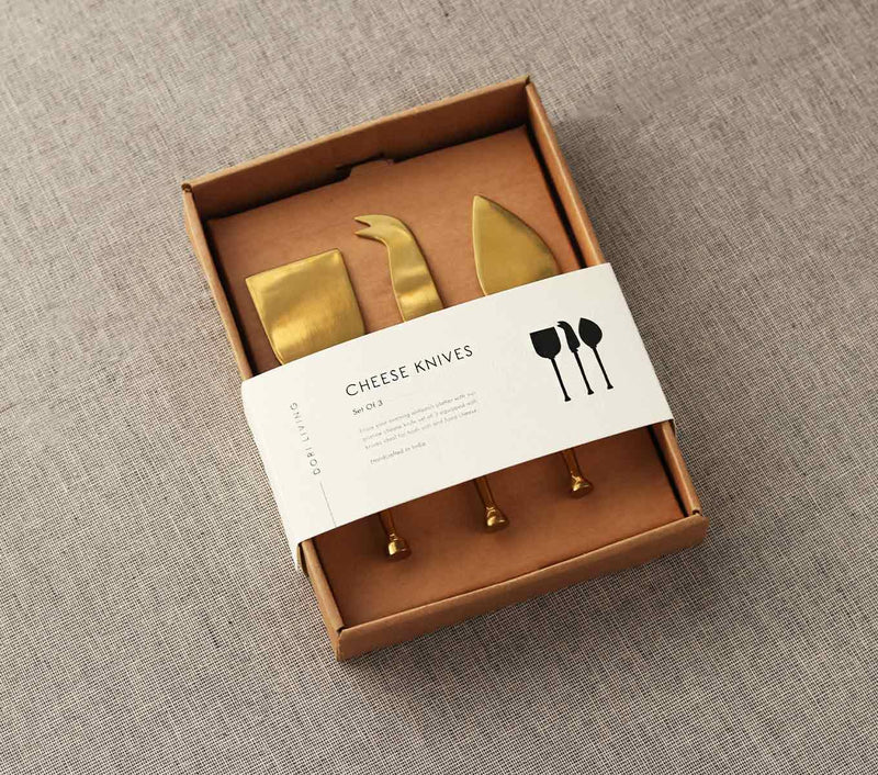 CHEESE KNIFE SET OF 3 - NAPPA DORI