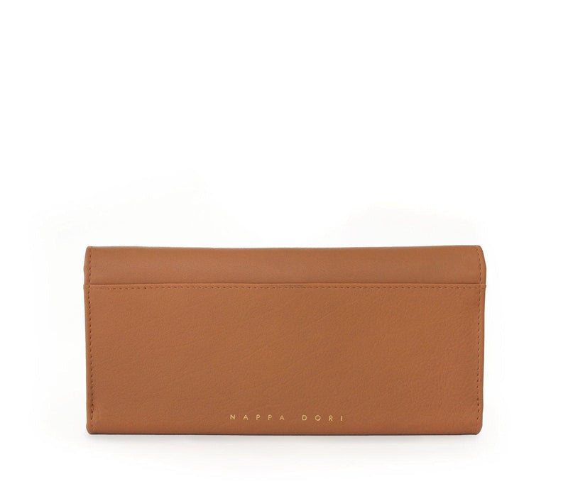 leather tan wallet