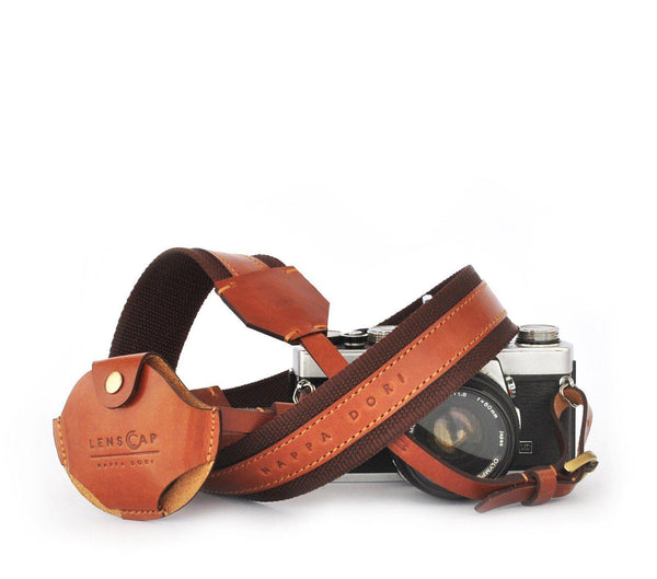 leather camera strap