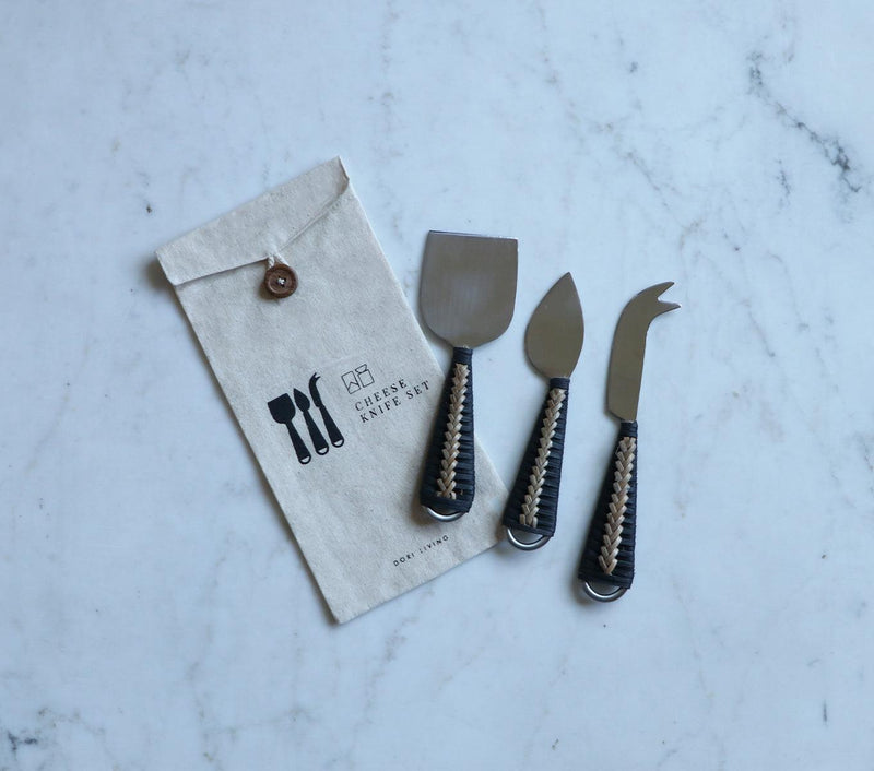 CHEESE KNIFE SET OF 3 - NAPPA DORI