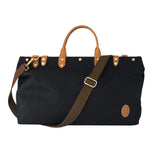 black duffle bag