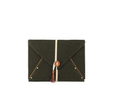 leather envelope purse