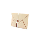 leather envelope clutch