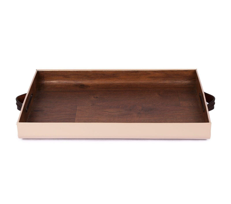 round serving tray