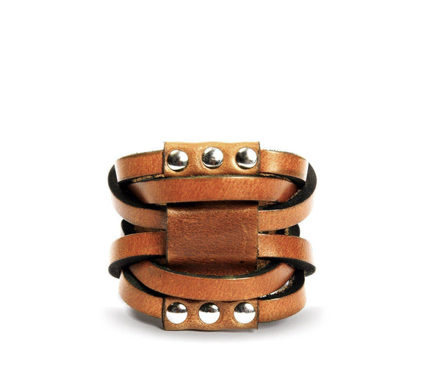 mens leather bracelet