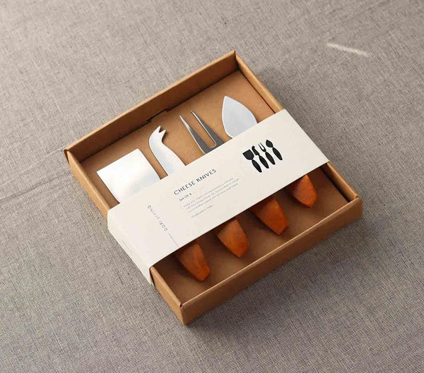 CHEESE KNIFE SET OF 4 - NAPPA DORI