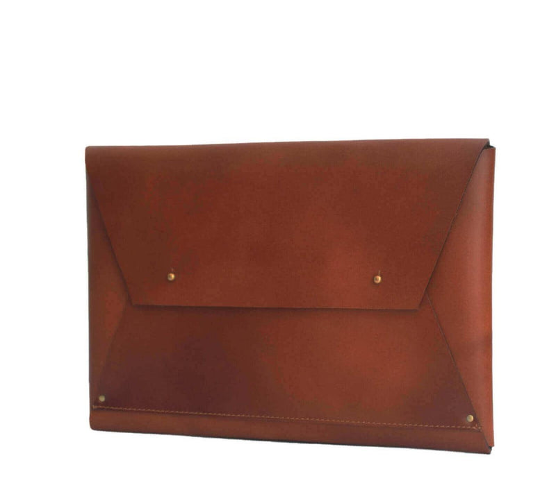 premium leather laptop sleeve