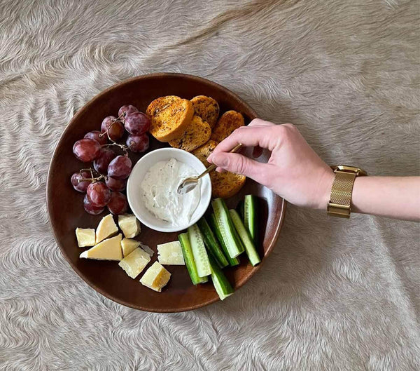 roundwoodentray