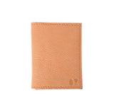 mens three fold leather wallet
