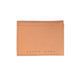 three fold leather wallet