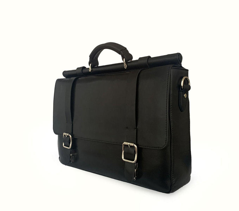 VINTAGE ATTACHE CASE - NAPPA DORI