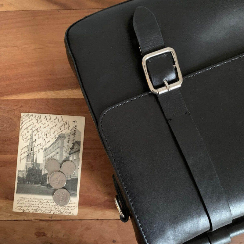 VINTAGE ATTACHE CASE - NAPPA DORI