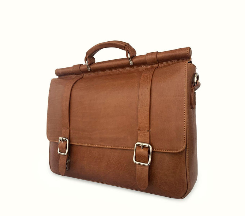 VINTAGE ATTACHE CASE - NAPPA DORI