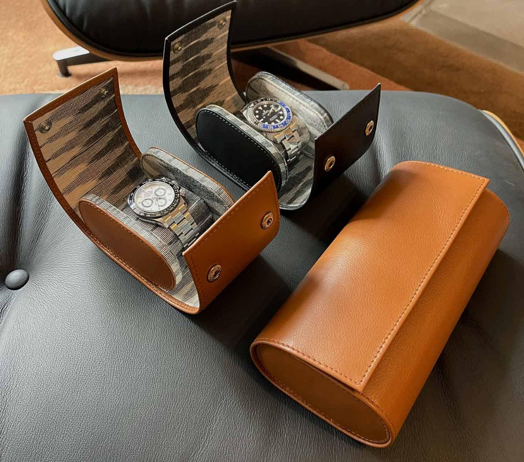 Buy Multi Watch Case Online | Leather Watch Accessories – NAPPA DORI