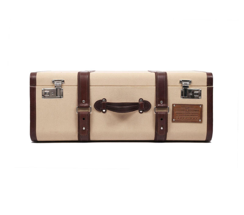 leather storage trunk uk